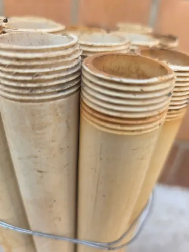Irrigação:  (Tubo) de subida 1 polegada 50cm para aspersor com rosca para irrigação