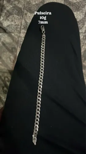 Pulseira de prata