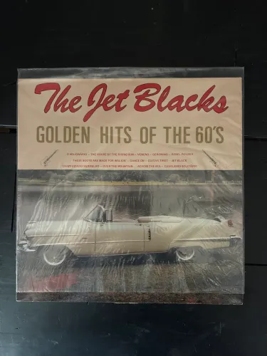 Lp vinil THE JET BLACK golden hits of the 60?S