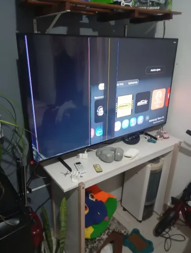 Tv Samsung 55 polegadas tela quebrada