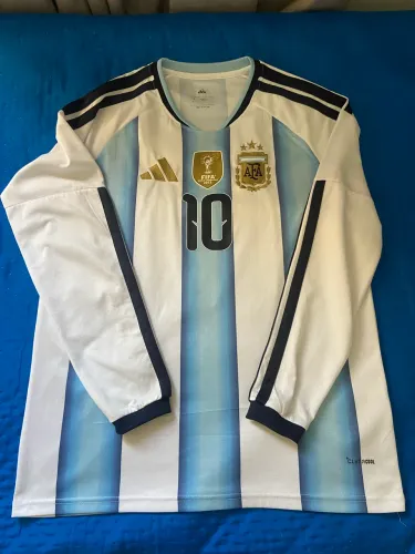 CAMISA ARGENTINA 2026 MANGA LONGA G MESSI 10