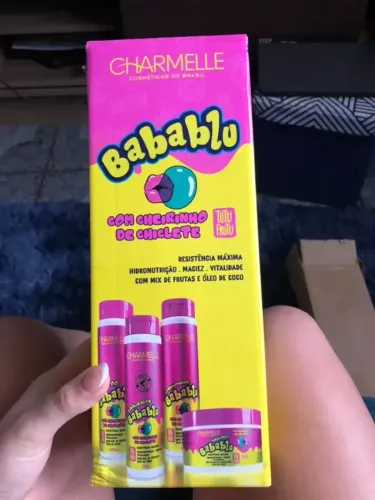 Kit Capilar BABABLU Tutti Frutti C/ 4 Itens (Shampoo, Condicionador, Máscara e Finalizador
