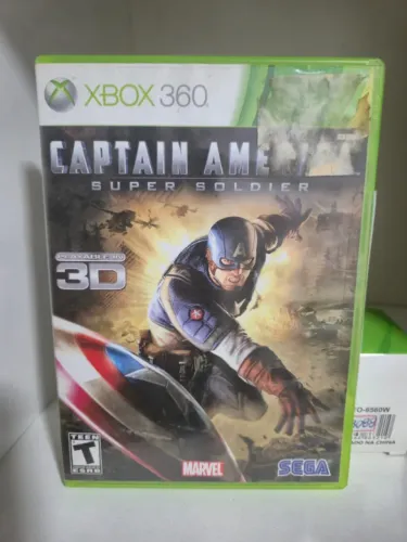 CAPTAIN AMERICA SUPER SOLDIER - CAPITÃO AMERICA - XBOX 360 MÍDIA FÍSICA ORIGINAL - X360