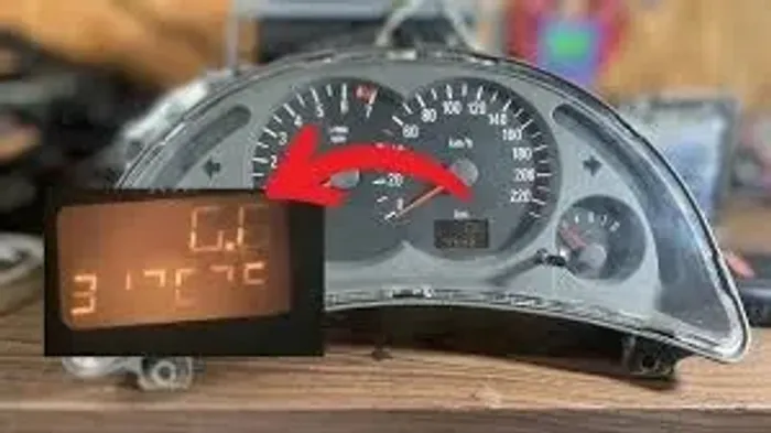 Reparo do display flat do odometro Painel de Instrumentos Celta Corsa Prisma Gol Fox