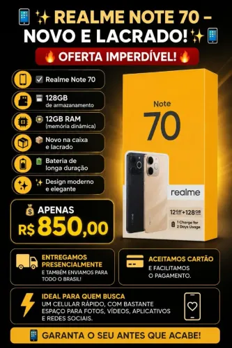 Realme Note 70