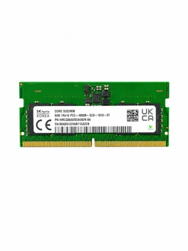 Memória ddr5 8gb para notebook 4800mhz