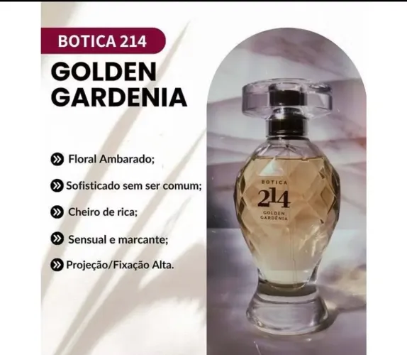 Perfume golden gardênia 214