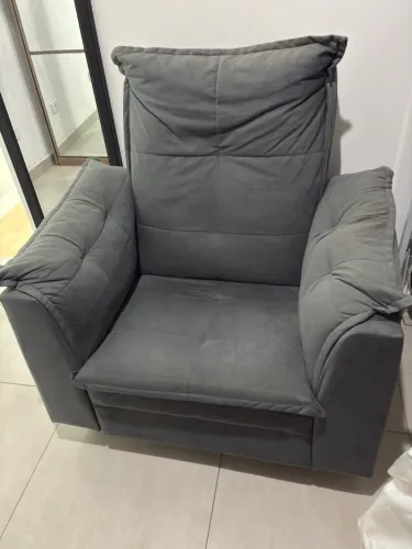 Poltrona cinza