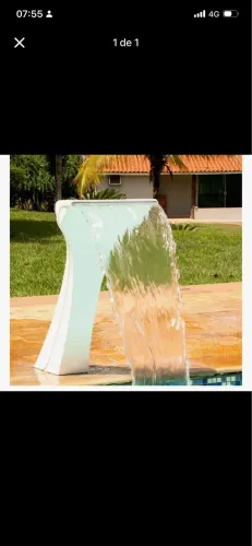Cascata piscina igui splash