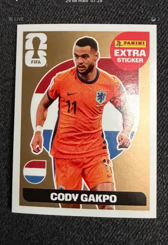 FIGURINHA LEGENDS 2026 - GOLD