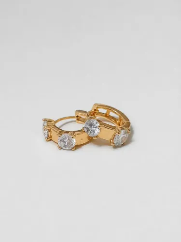 mini argola morana dourado