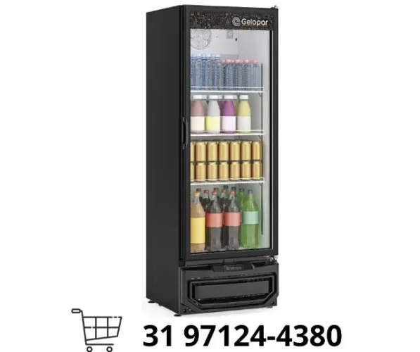 Refrigerador para Bebidas 410L Gelopar 127V