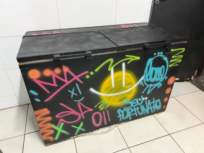 Freezer Horizontal 2 Portas Metalfrio 