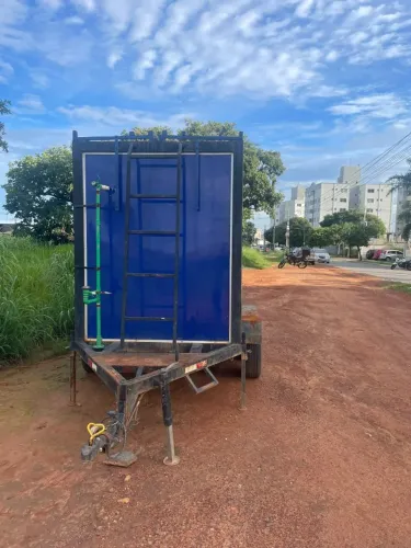 Carreta para drone agrícola