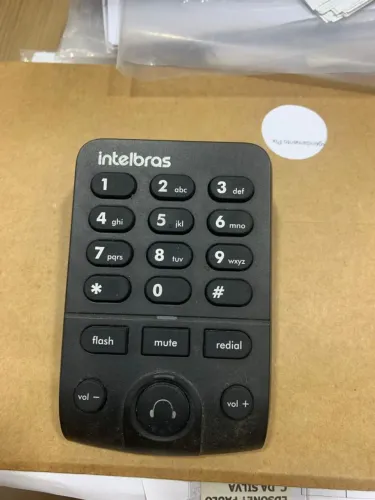  Telefone Headset Intelbras HSB 50 base avulsa