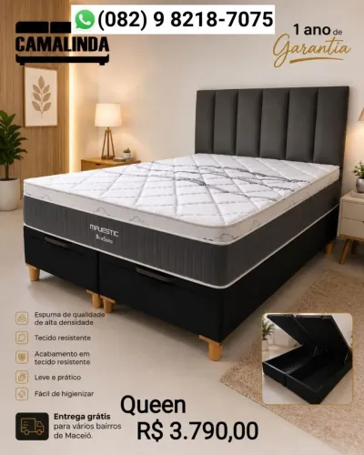 Cama Box Entrega Grátis Para Maceió .