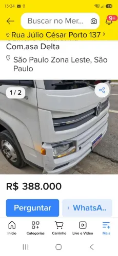 VW 9.170 EXPRESS GUINCHO PLATAFORMA COM ASA DELTA