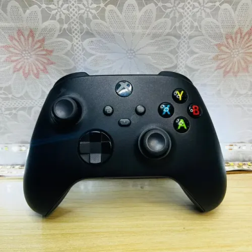 Controle Sem Fio Xbox Series X|s Microsoft Carbon Black Carbon Black