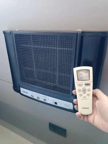 Painel frontal + controle ar condicionado Consul