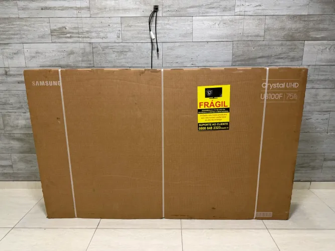 TV SAMSUNG 75 POLEGADAS NOVA LACRADA