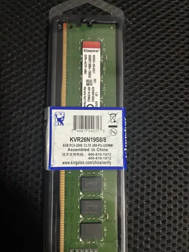 Kit 4x Memória Kingston 8GB DDR4 2666MHz (KVR26N19S8/8)