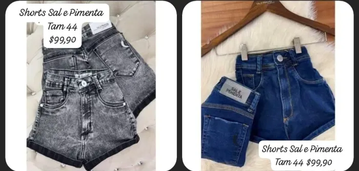 Shorts Sal e Pimenta