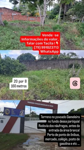 Terreno perto de ônibus mercado