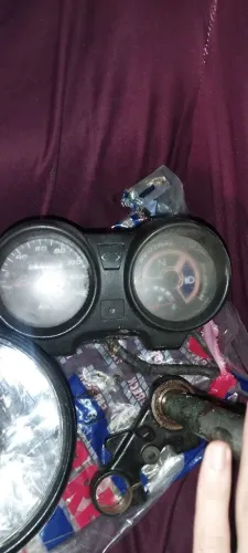Jogo de frente da fan 150 completa