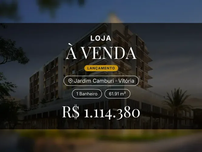 Oportunidade Única: Lojas no Térreo do Serena by Mivita em Jardim Camburi