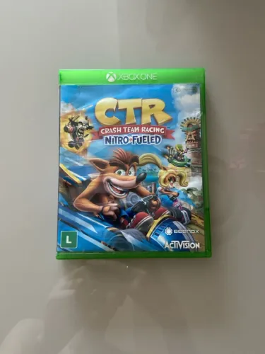 Jogo Crash Team Racing Nitro-Fueled Xbox One - Mídia Física