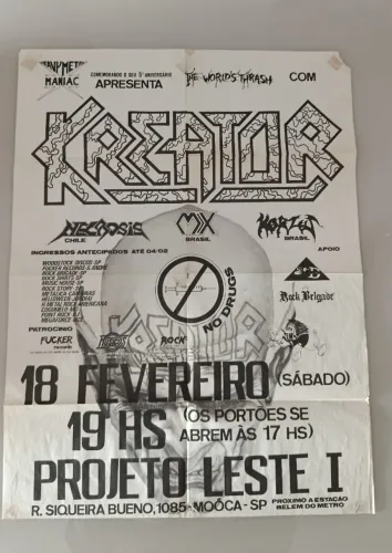 Kreator Poster antigo