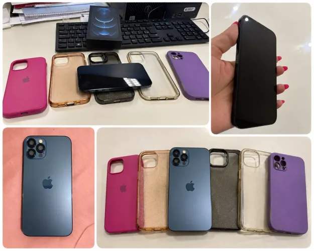 iPhone 12 Pro com caixa e cabo originais