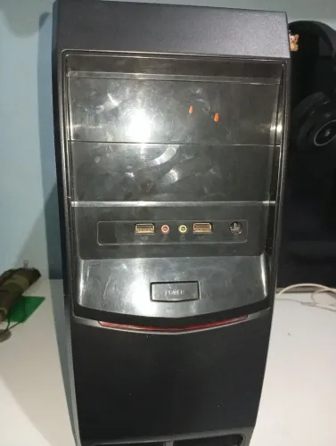 Gabinete ATX Conservado + Fonte Fortrek 450W - Oportunidade