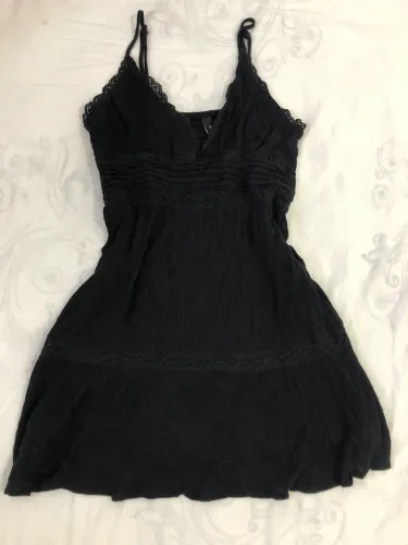 Vestido y2k vintage preto Renner