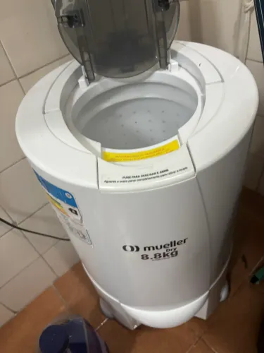 Centrífuga de Roupas Mueller Dry 8,8kg Dupla Tampa