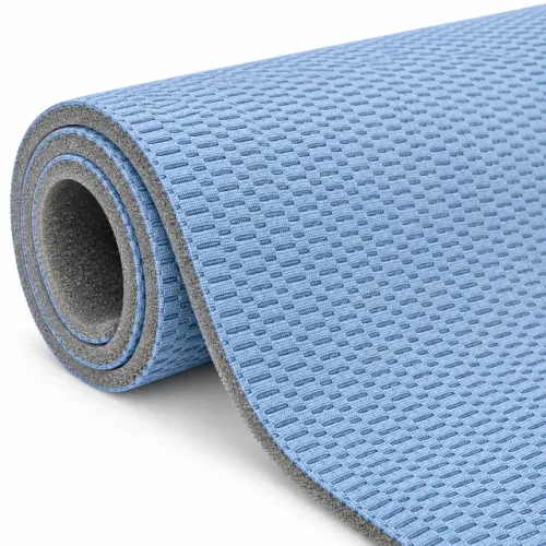 Tecido Acoplado Azul com Espuma para Revestimento Automotivo e Estofaria