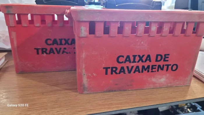 Caixa de Bloqueio Travamento.