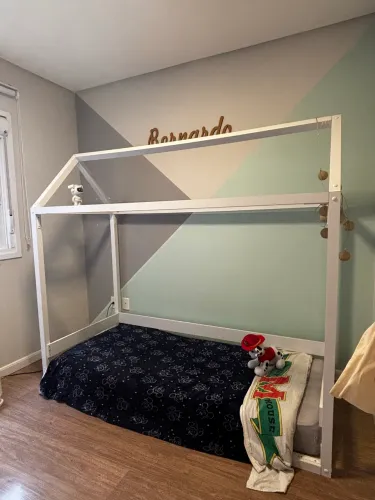 Cama montessoriana casinha Grão de gente