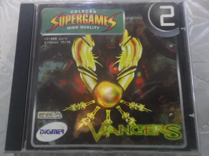 CD ROM Coleção Supergames 2 Vangers jogo para pc