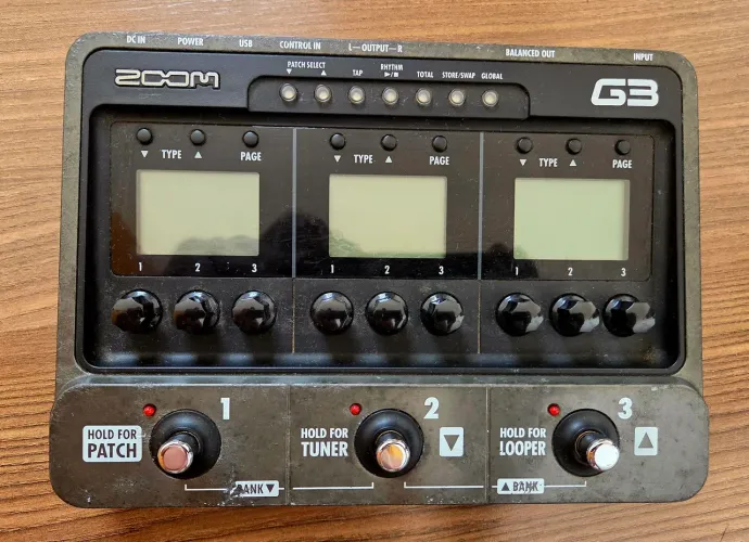 Pedaleira Zoom g3