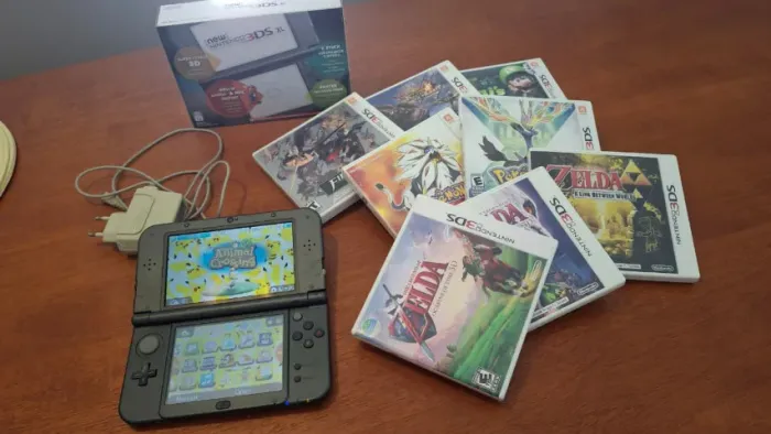 New Nintendo 3DS XL + Jogos