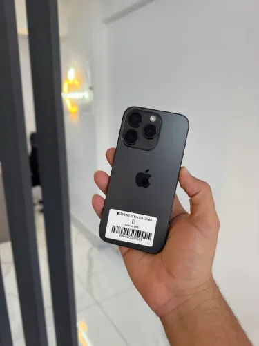 iPhone 15 pro 128 gigas mensagem de peças genuína