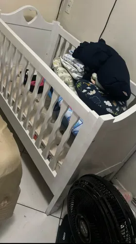 Berço com colchão