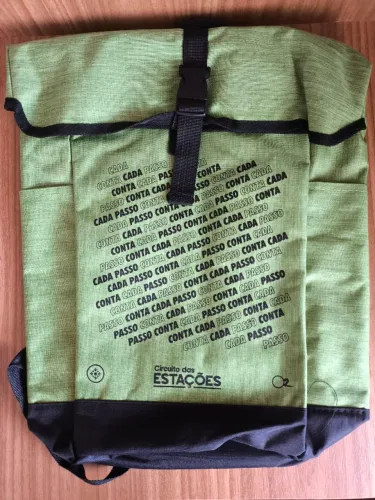 Mochila verde