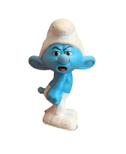 Boneco Smurf Ranzinza Brinquedo Mc Donalds 2013