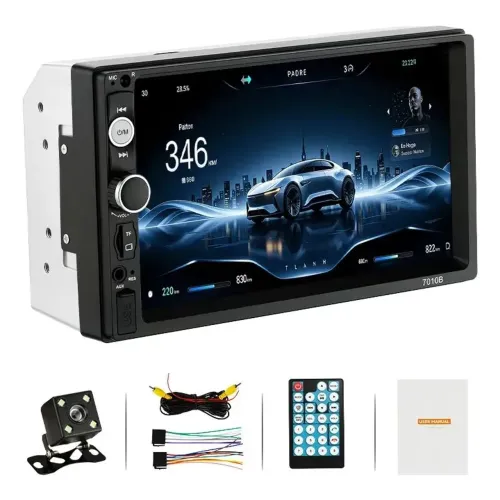 Central Multimidia Mp5 Espelhamento Bluetooth 2din Camera Re novo LACRADO entrego