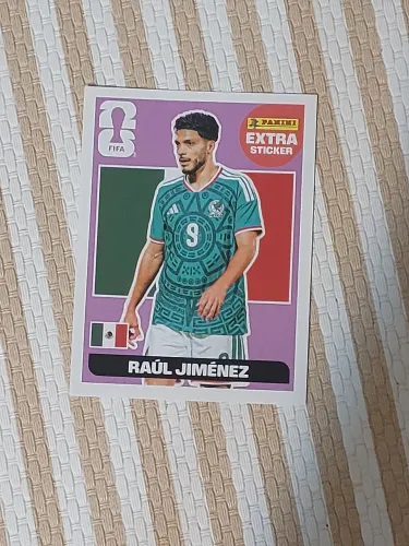 Figurinha Raul Gimenes Extra Sticker Lilás