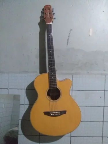 Violão stringberg afinador eletronico corda de aço