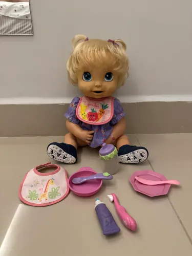 Baby alive linda surpresa roxa