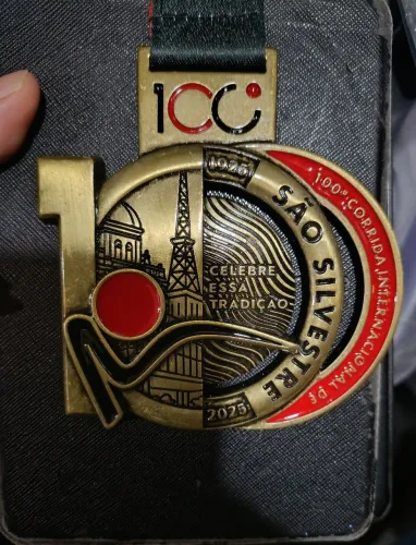 Medalha (centésima) São Silvestre 